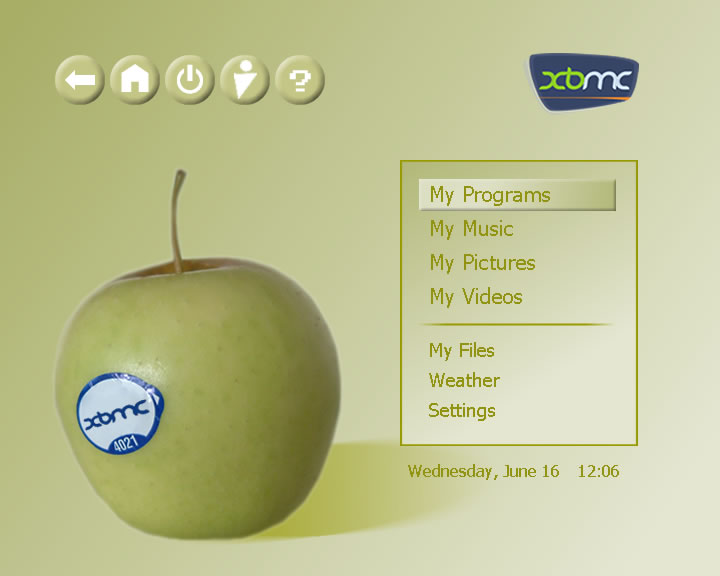 XBMC Home